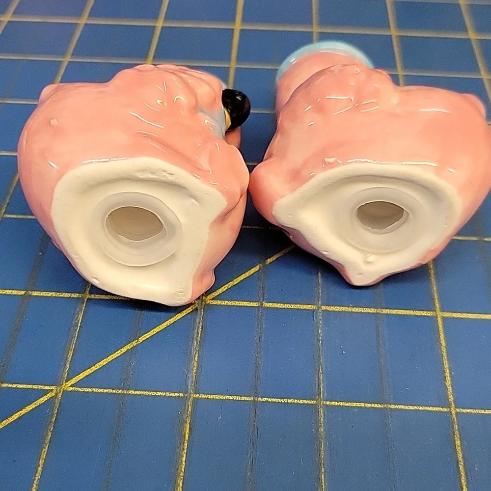 Pink Flamingo Bird Salt & Pepper 1.5
